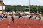 Mens under-20s 110 metres hurdles, EAP International Combined Events, Hexham Northumberland. Photo: David T. Hewitson/Sports for All Pics